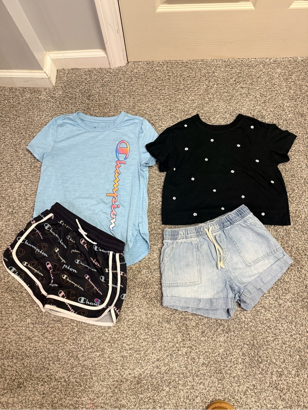 Kids Lot of 2 shorts and 2 Tees